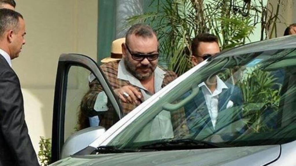 Mohamed VI, en su visita a Cuba.