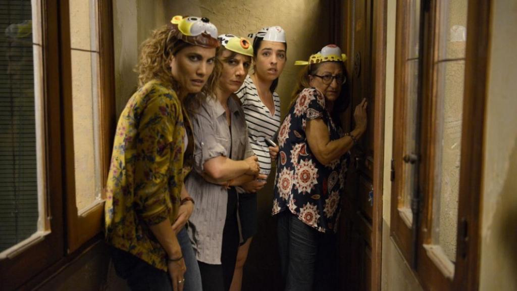 Toni Acosta, Malena Alterio, Mamen García y Nuria Herrero (Mediaset).