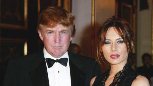 Donald Trump y Melania.