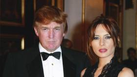 Donald Trump y Melania.