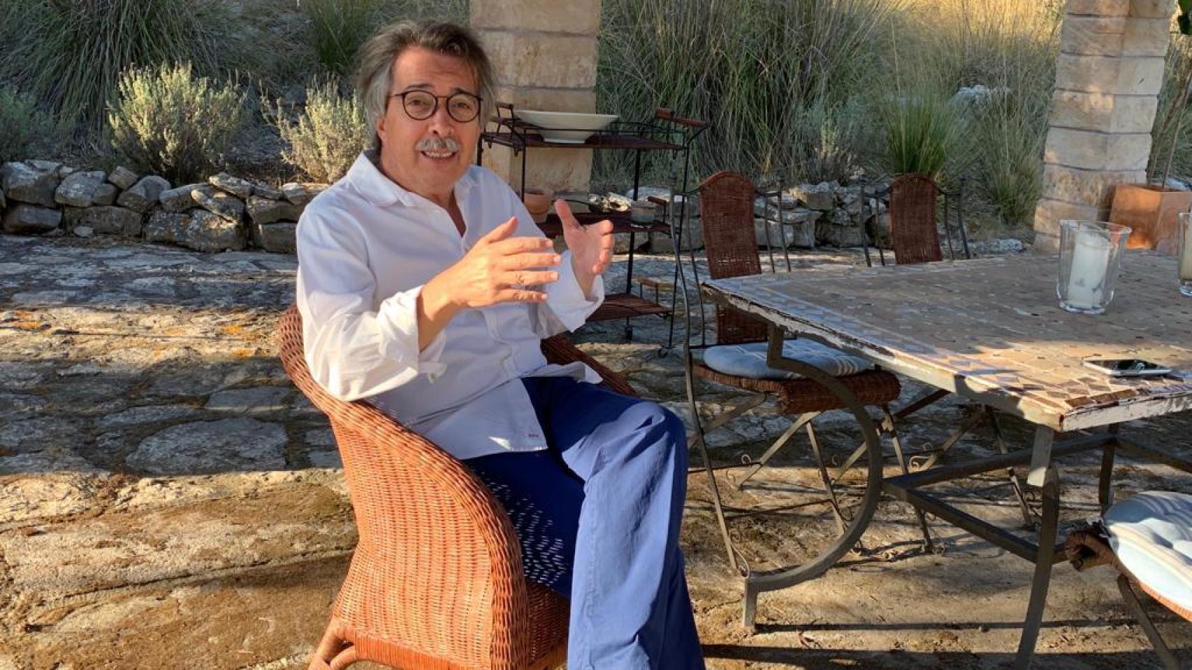 Xavier Pericay, fundador de Ciudadanos, fotografiado en Mallorca.