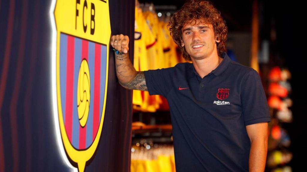 Antoine Griezmann, jugador del Barcelona. Foto: fcbarcelona.es