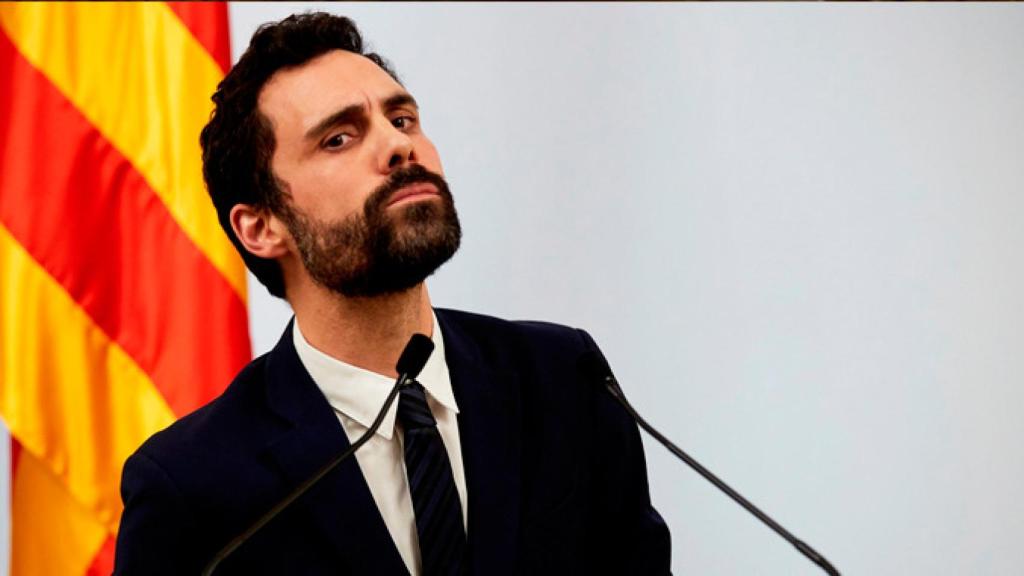 Roger Torrent (ERC), presidente del Parlamento catalán, en una foto de archivo.