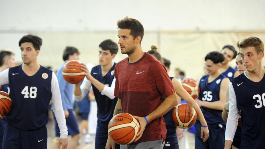 Laprovittola en el evento de enseñanza a jóvenes promesas