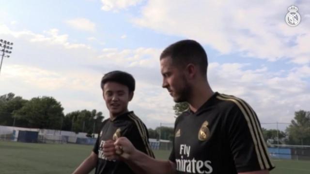 Kubo y su admiración por Hazard: Veo tus vídeos antes de jugar