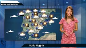 El tiempo: pronóstico para el martes 16 de julio