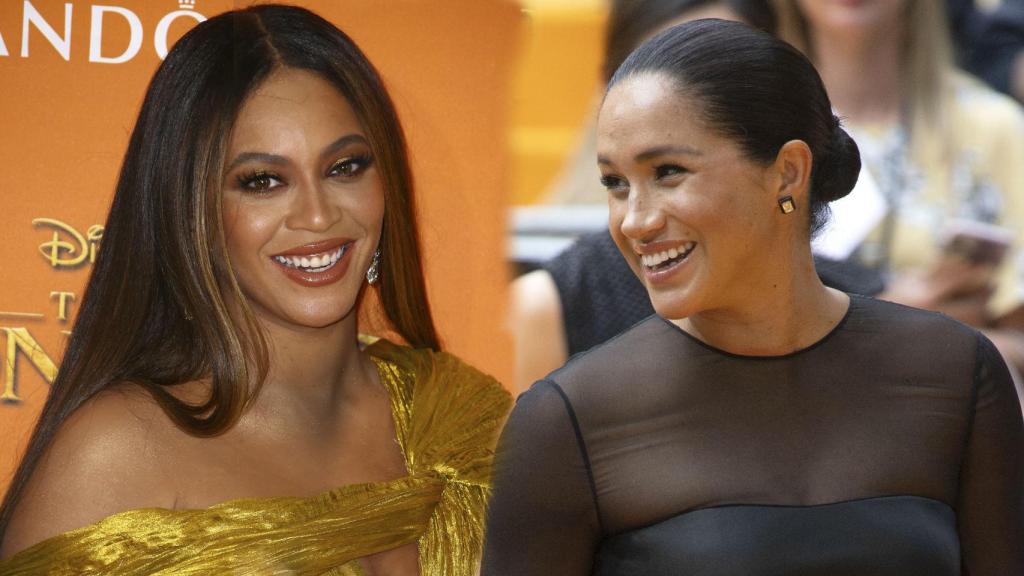 Beyoncé y Meghan Markle en Londres.