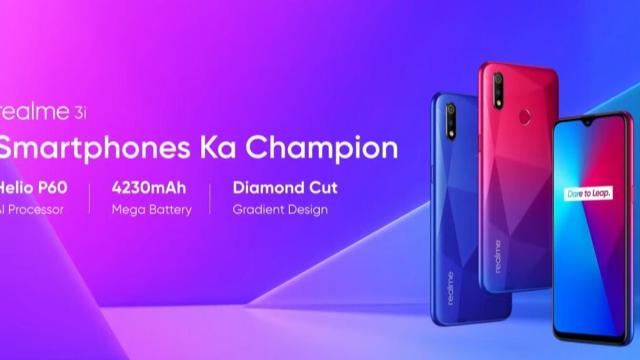 Nuevo Realme 3i: características básicas a precio de derribo