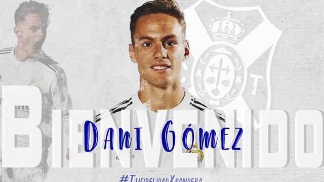 Dani Gómez jugará en el Tenerife. Foto: Twitter (@CDTOficial)