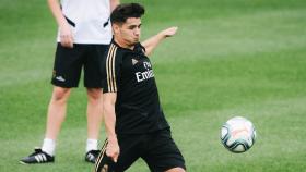 Brahim Díaz se entrena con el Real Madrid