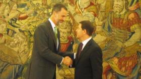 Felipe VI y García-Page en una imagen de archivo