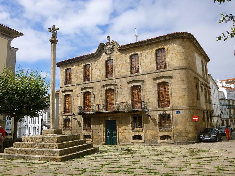 La casa Cornide, en la ciudad vieja de A Coruña.