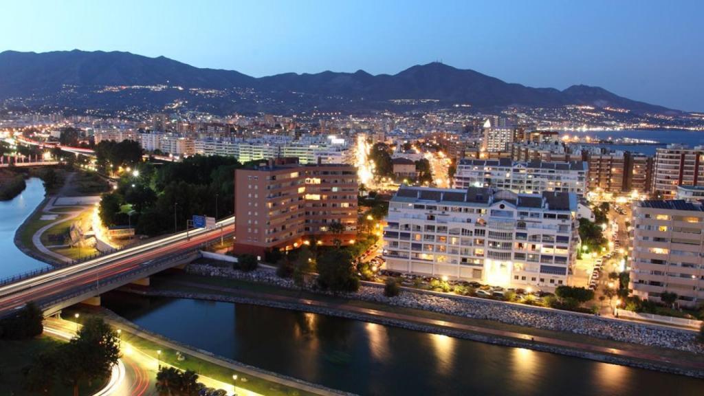 La zona de hoteles donde ocurrieron los hechos, en Fuengirola.