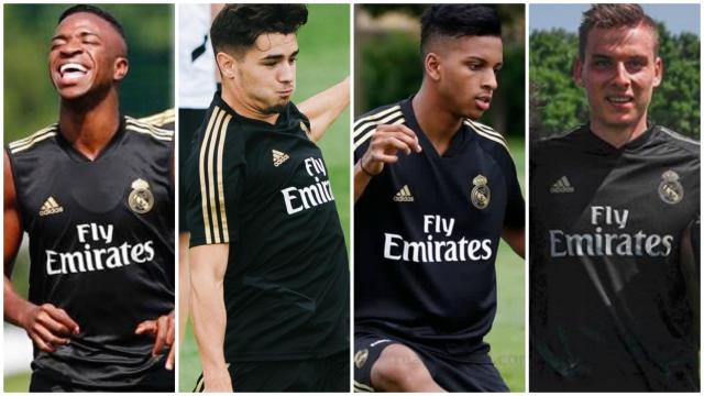 Vinicius, Brahim, Rodrygo y Lunin