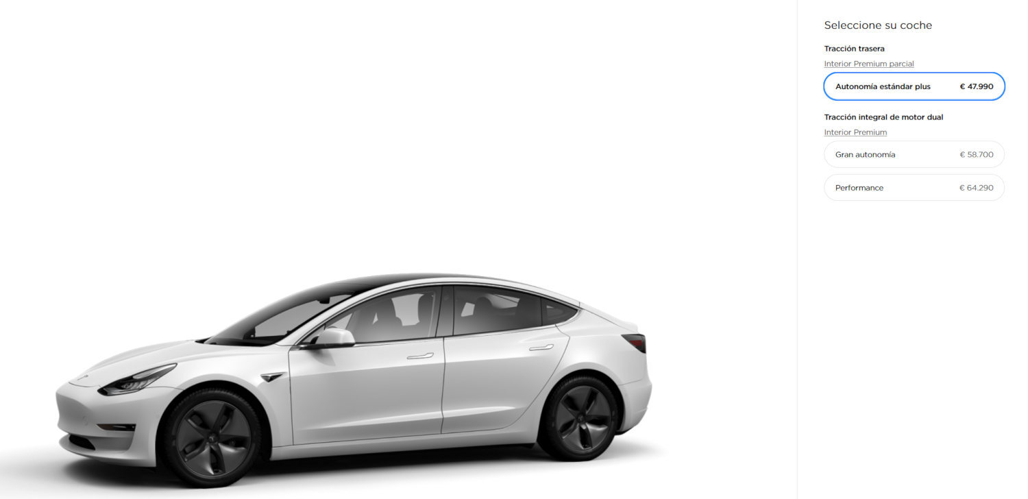 tesla model 3 precios