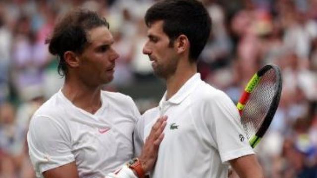 Rafa Nadal y Novak Djokovic