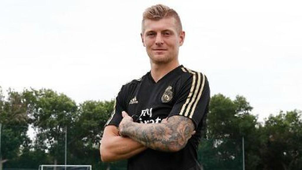 Toni Kroos en la pretemporada del Real Madrid