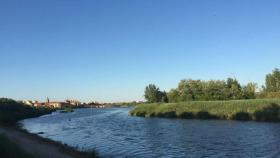 Imagen de archivo del río Tajo a su paso por la localidad toledana de Talavera de la Reina