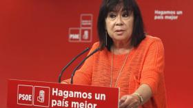 La presidenta del PSOE, Cristina Narbona, en una imagen de archivo.
