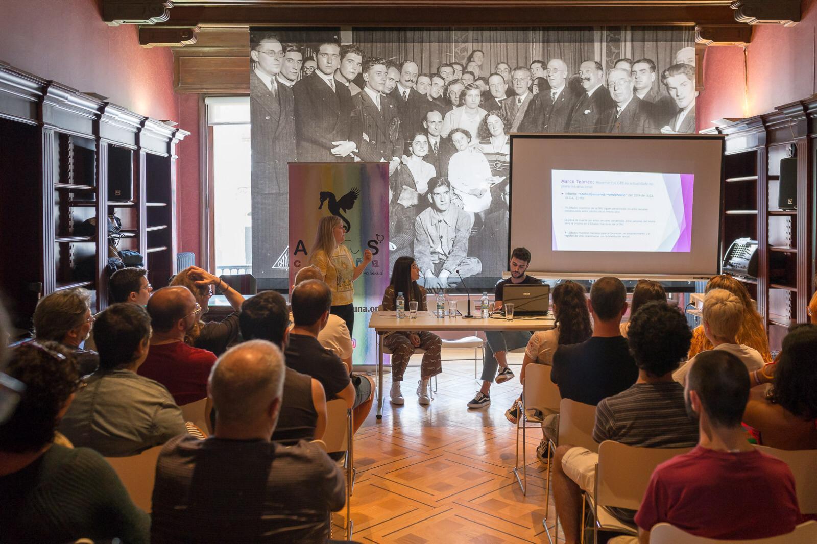 Charla dentro de la programación del Atlantic Pride