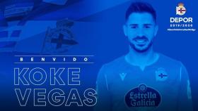 Koke Vegas, nuevo portero del Deportivo