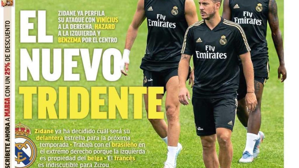 La portada del diario MARCA (19/07/2019)