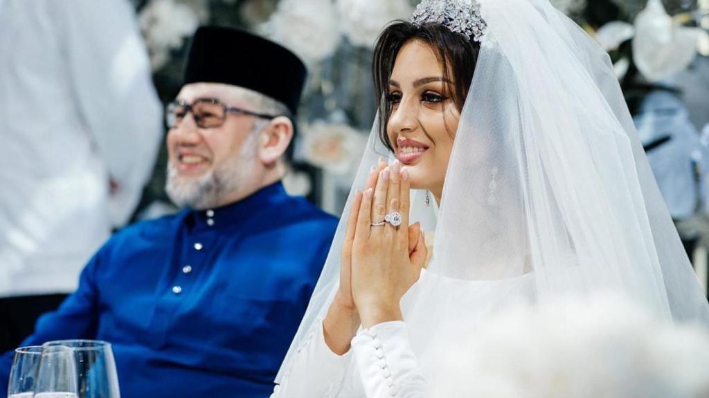 Mohamed VI de Kelantan y Petra Rihana contrajeron matrimonio en noviembre.