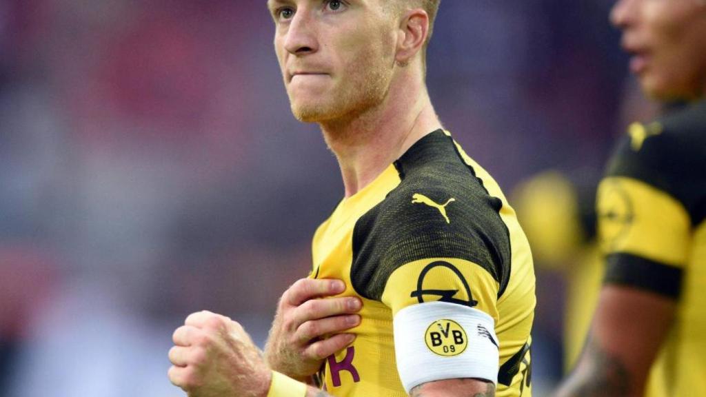 Marco Reus con el Dortmund. Foto: Twitter (@HyperX)