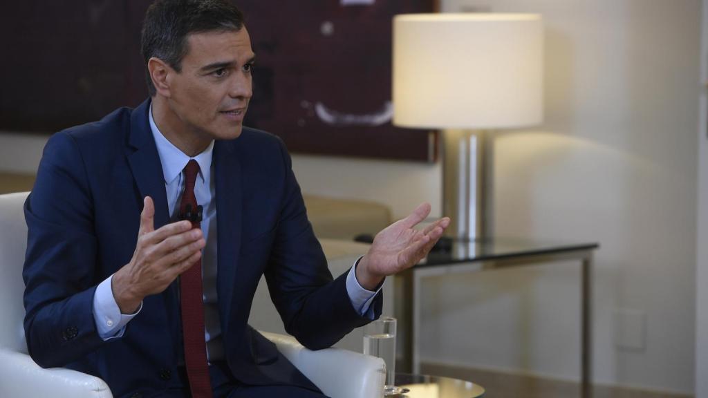 Pedro Sánchez, este jueves durante su entrevista en Al Rojo Vivo, de La Sexta.