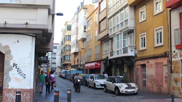 La calle donde  el domingo pasado ocurrió la agresión