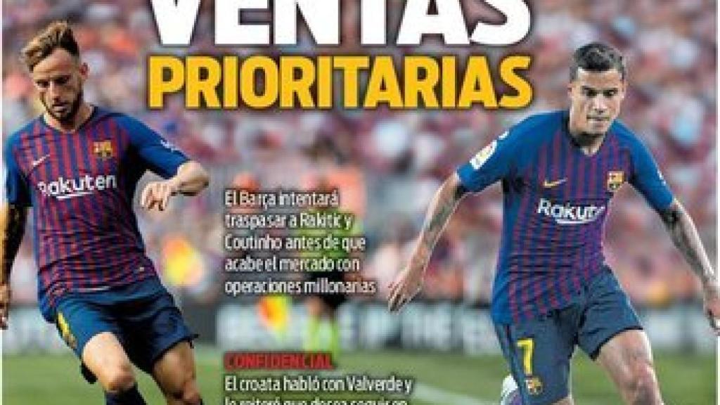 La portada del diario Sport (19/07/2019)