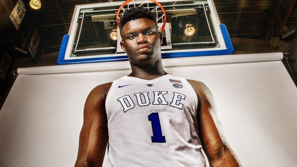 Zion Williamson. Foto: Twitter (@DukeMBB)