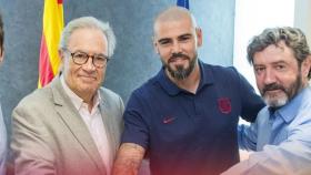 Víctor Valdés vuelve al Barcelona. Foto: fcbarcelona.es