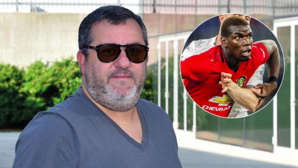 Mino Raiola y Pogba