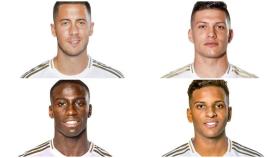 Hazard, Jovic, Mendy y Rodrygo