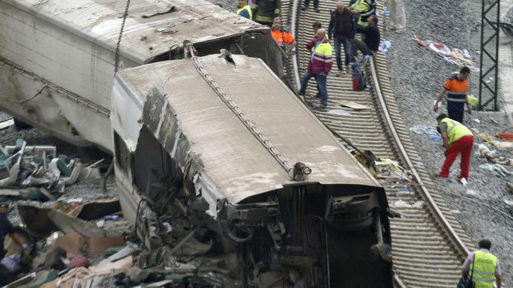 Accidente del Alvia en Angrois.