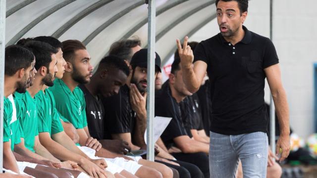 Xavi, en su debut como entrenador del Al-Saad