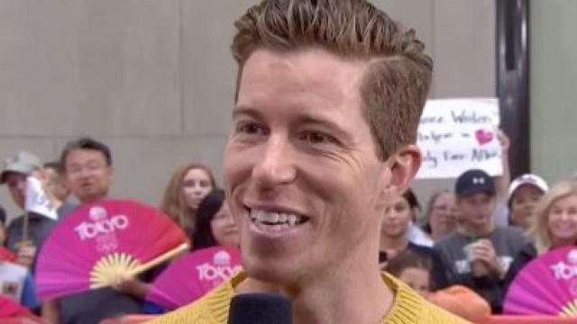 Shaun White en una entrevista