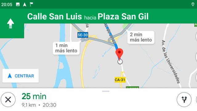 Como avisar de un problema en el tráfico con Google Maps