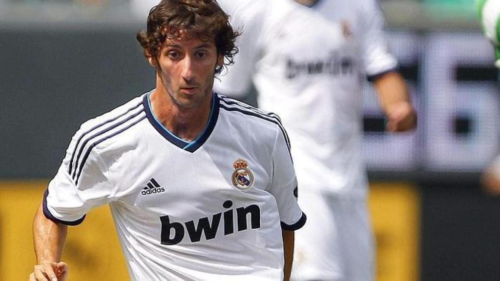 Granero, en un partido del Real Madrid