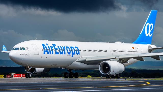 Avión de Air Europa, en una imagen de archivo.