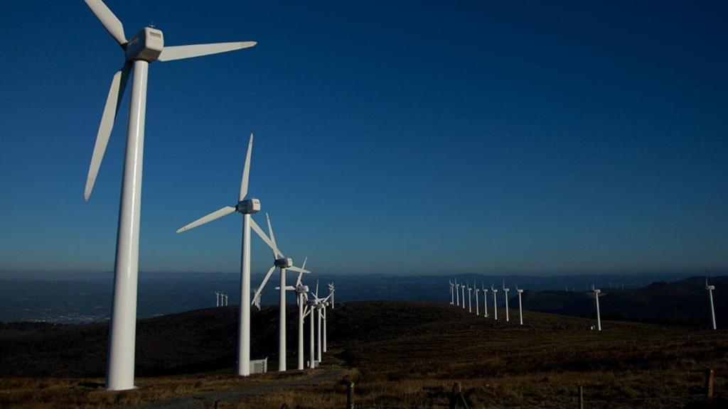 Un parque eólico de Endesa.