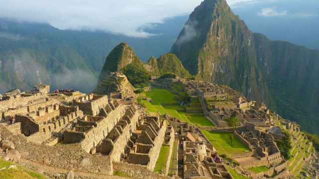 Las ruinas incas de Machu Picchu, en Perú.