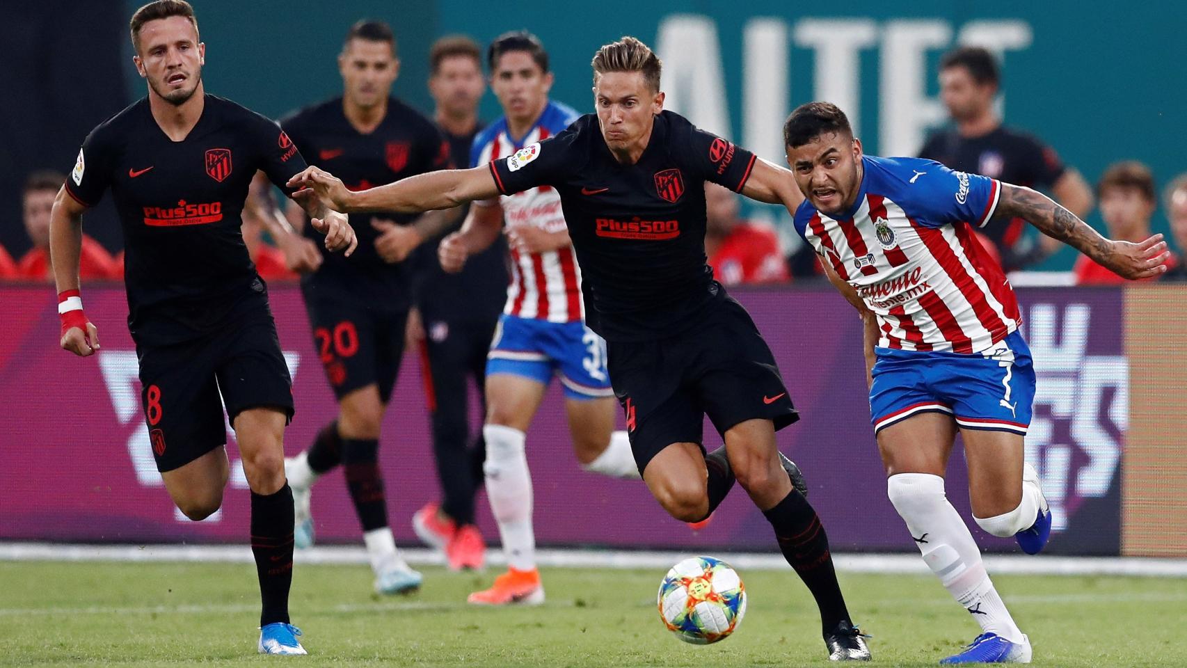 Marcos Llorente, contra Chivas de Guadalajara