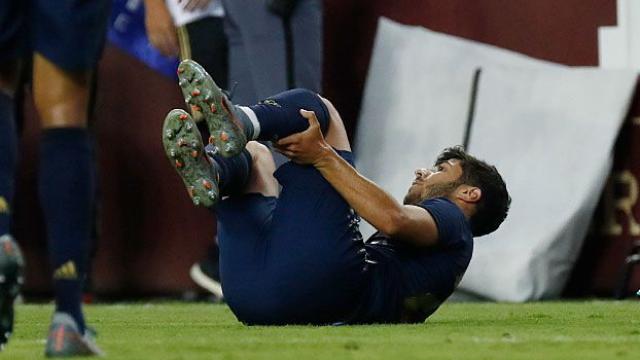 Marco Asensio se lesionó de gravedad contra el Arsenal