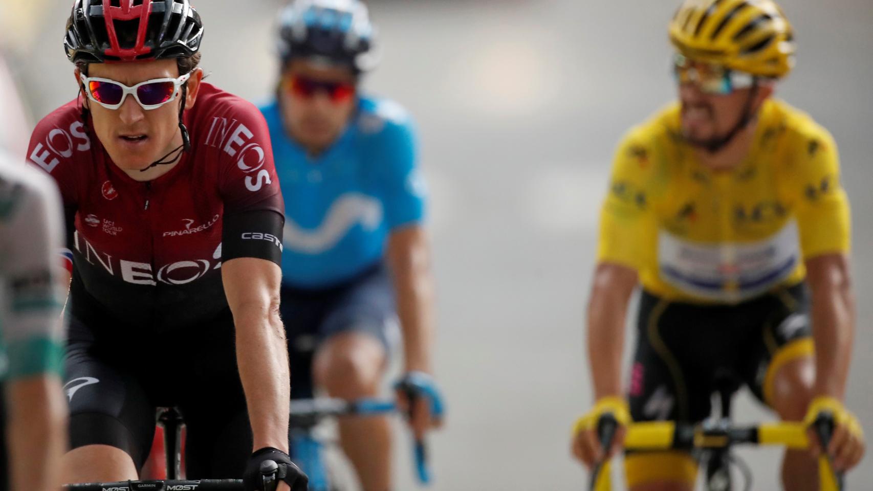 Thomas y Alaphilippe en el Tour de Francia