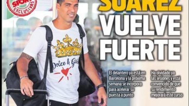 Portada Sport (25/07/19)