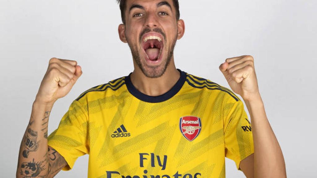 Dani Ceballos, en el Arsenal. Foto: arsenal.com