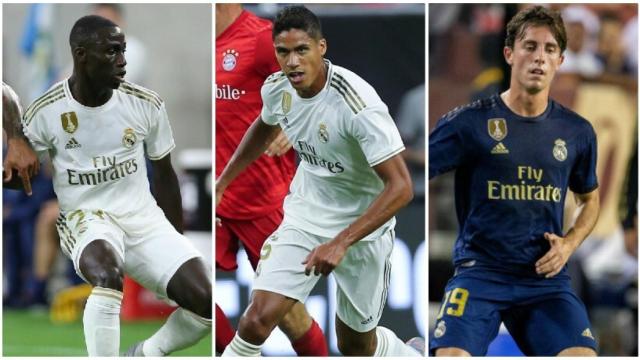 Ferland Mendy, Varane y Odriozola