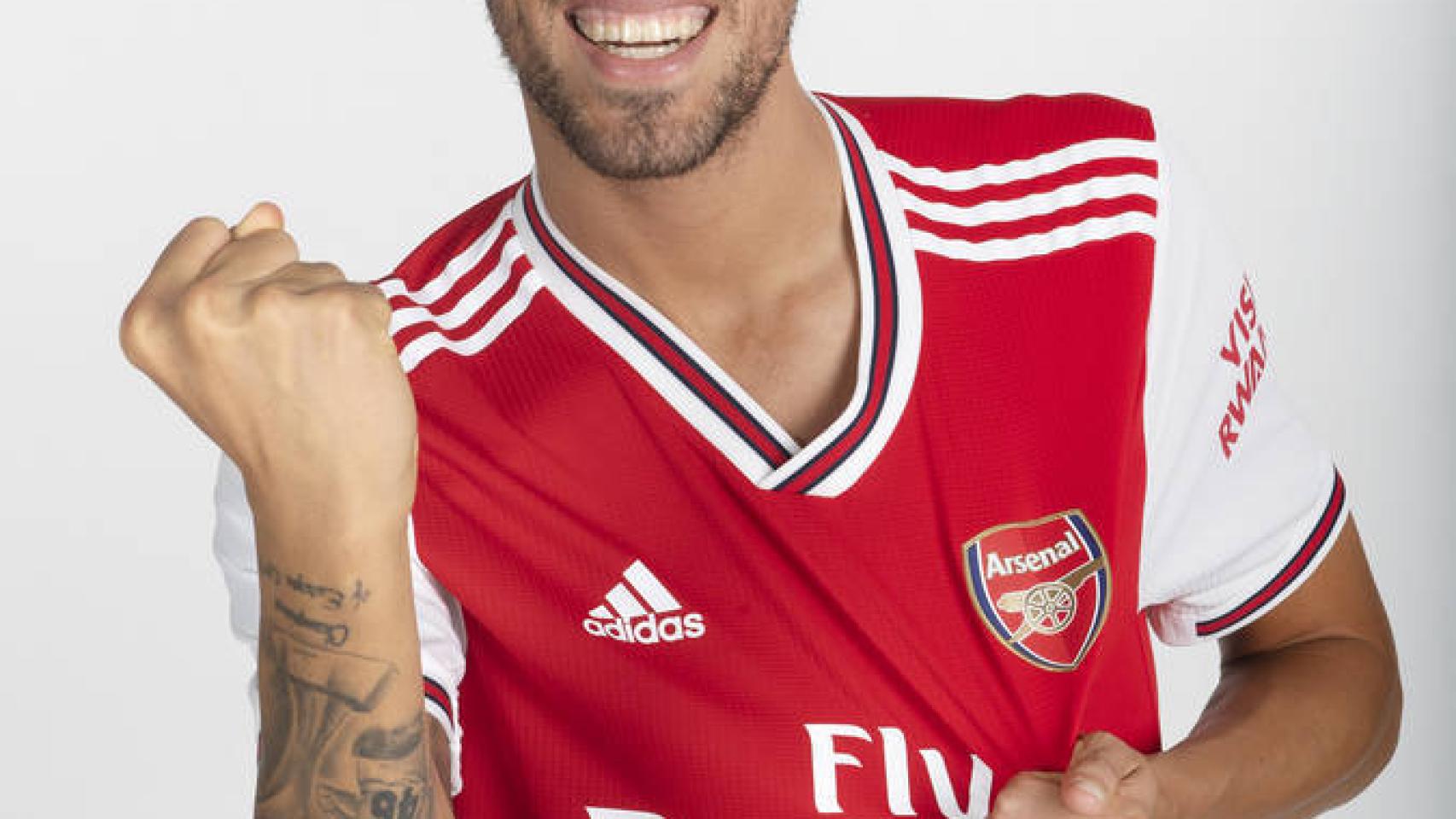 Dani Ceballos, en el Arsenal. Foto: arsenal.com